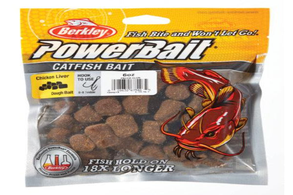 Berkley PowerBait Catfish Chunks Chicken Liver 6oz., CP=4 PBCCD