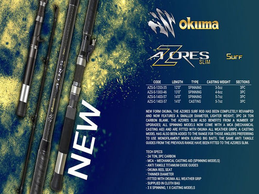 OKUMA AZORES SURF ROD