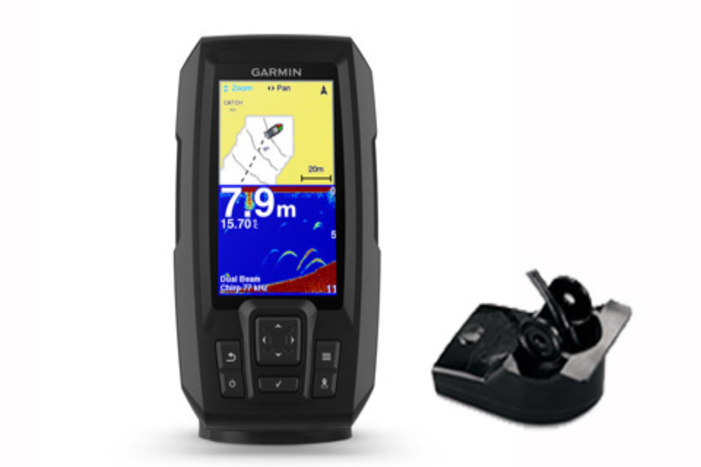 Garmin Striker Plus 4 + Transducer