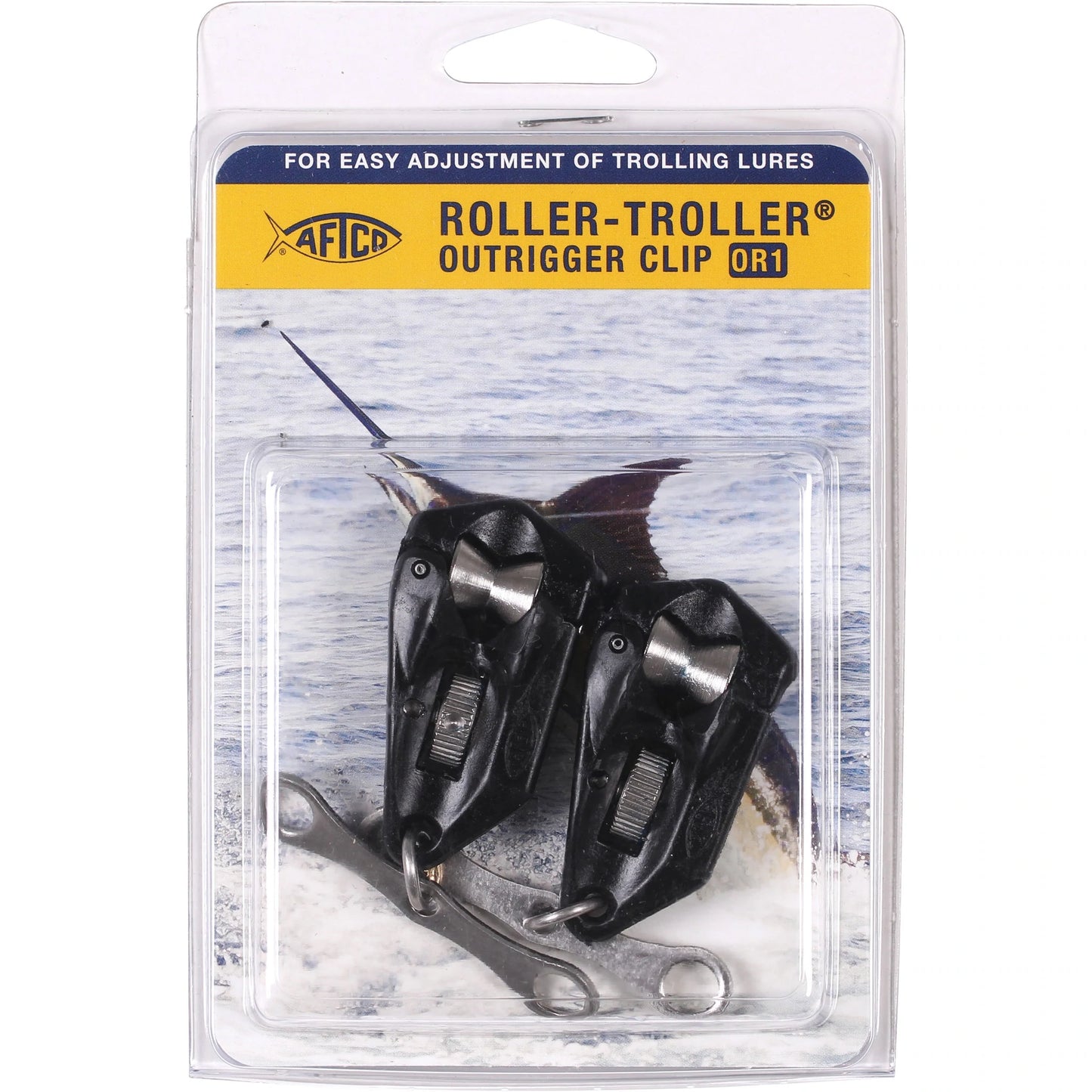 ROLLER-TROLLER OUTRIGGER CLIP