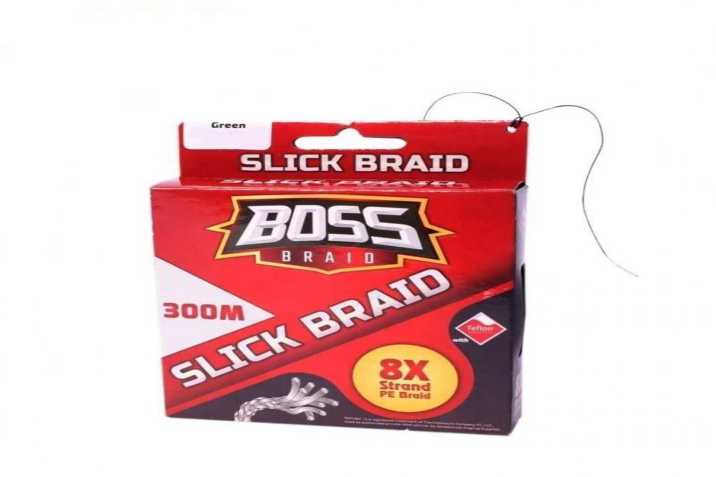 Boss Braid Slick Braid 300m Green