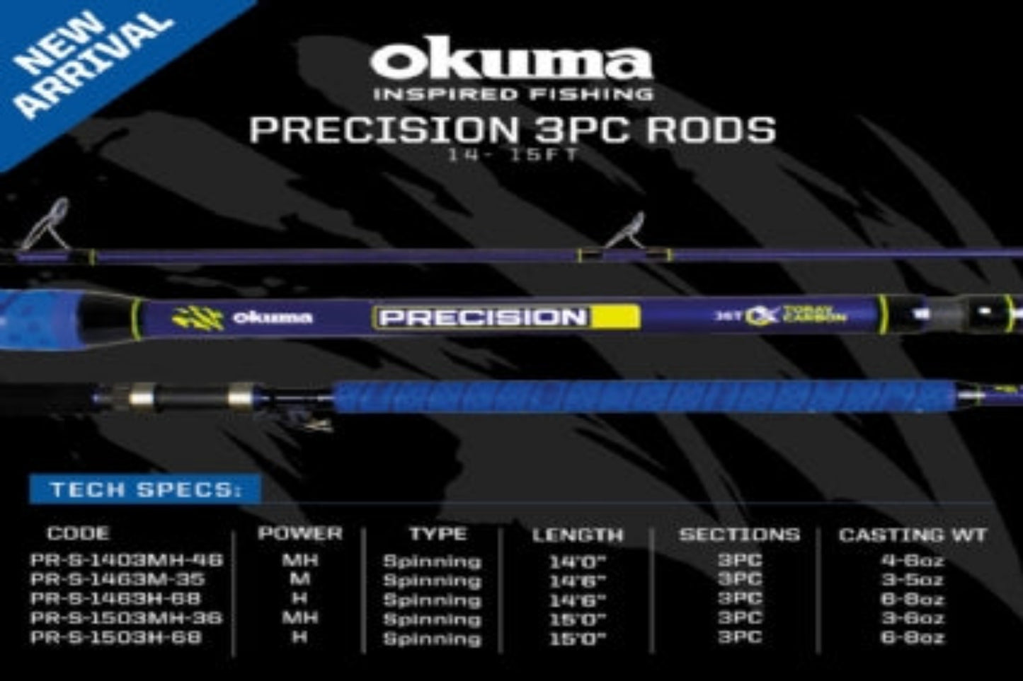 OKUMA PRECISION RODS