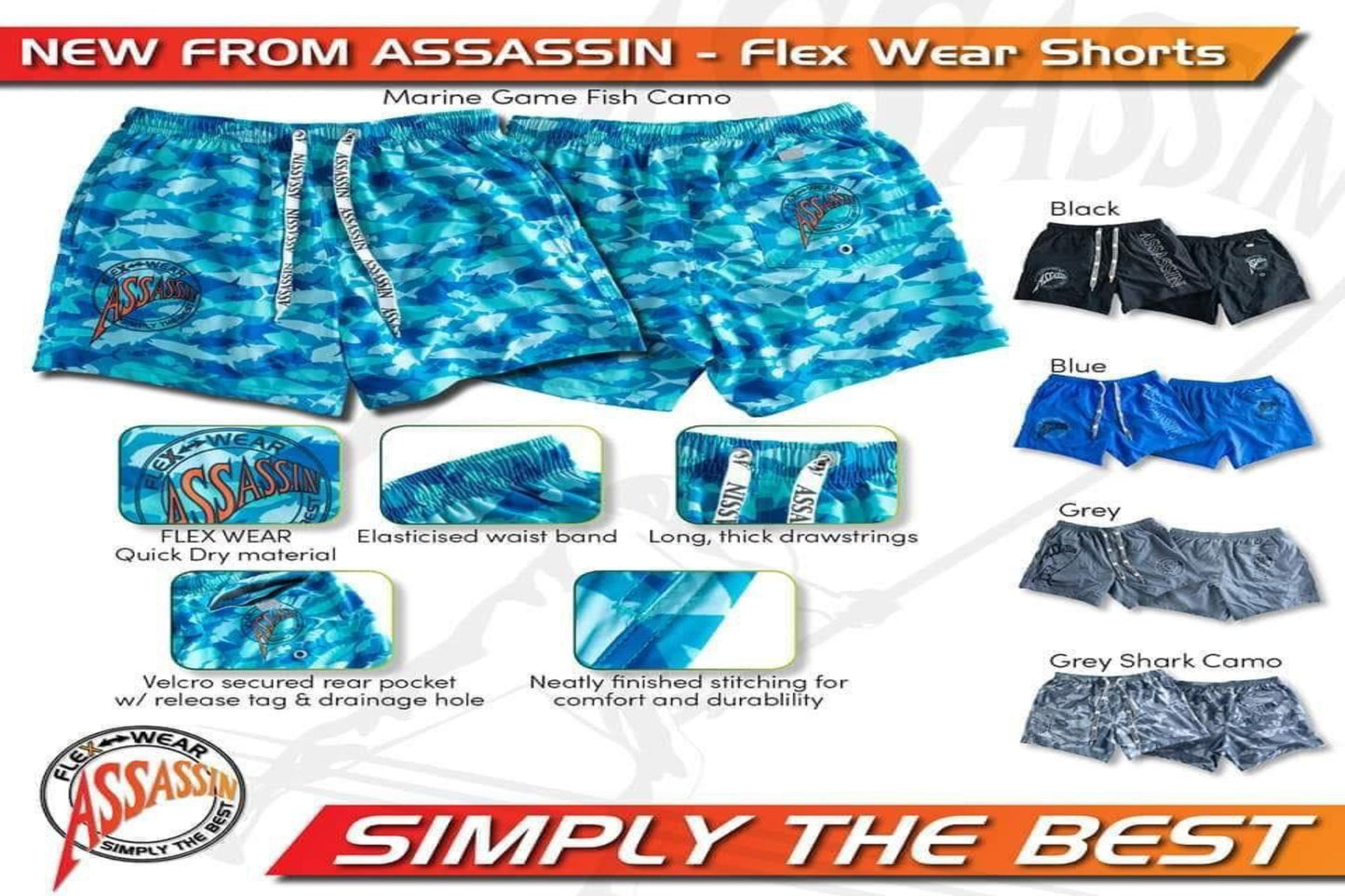 Assassin Board Shorts